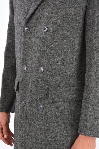 Virgin Wool GARY Double-Breasted Coat