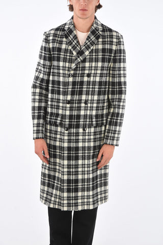 Tartan Virgin Wool GARY Double Breasted-Coat