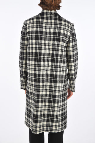 Tartan Virgin Wool GARY Double Breasted-Coat