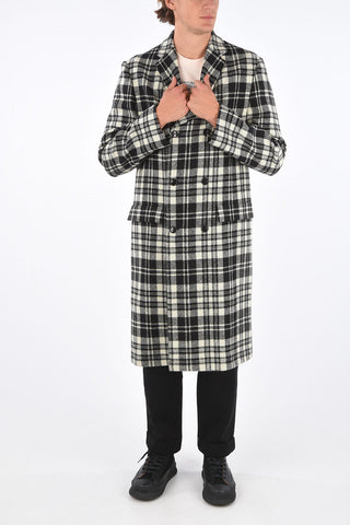 Tartan Virgin Wool GARY Double Breasted-Coat