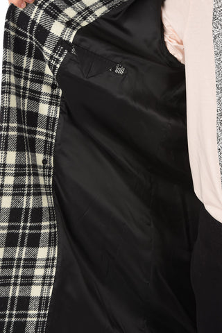 Tartan Virgin Wool GARY Double Breasted-Coat