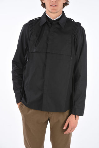 Camicia in Popeline con Lacci