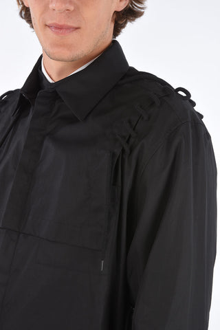 Camicia in Popeline con Lacci