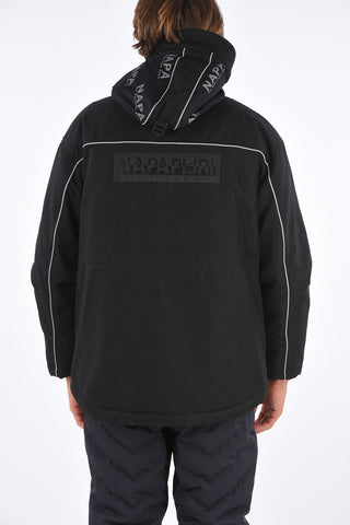 MARTINE ROSE Padded EPOCH 3.0 Bomber with Logoed Meshed Hood