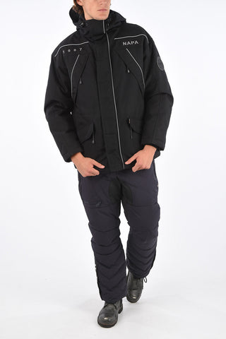 MARTINE ROSE Padded EPOCH 3.0 Bomber with Logoed Meshed Hood
