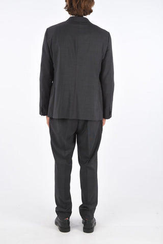 ZZEGNA side vents notch lapel 2-button suit