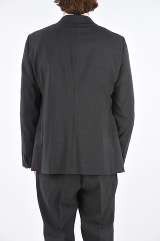 ZZEGNA side vents notch lapel 2-button suit