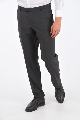 ZZEGNA side vents notch lapel 2-button suit