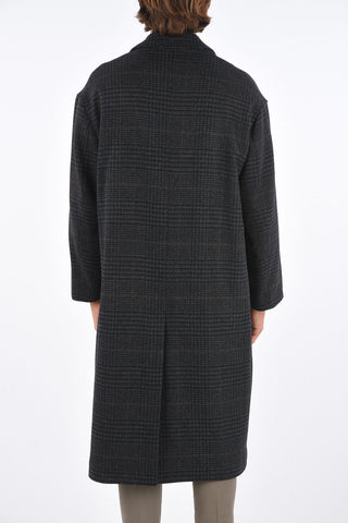 district check chesterfield coat