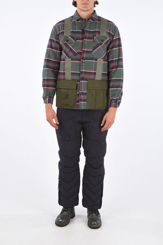 checked utility fatigue jacket