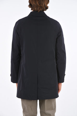 EZ TAILORING full zip balmacaan coat