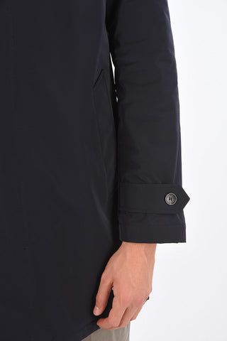 EZ TAILORING full zip balmacaan coat