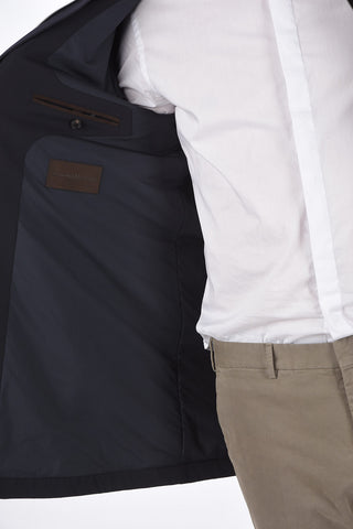 EZ TAILORING full zip balmacaan coat