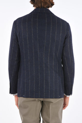 side vents notch lapel 3-button blazer