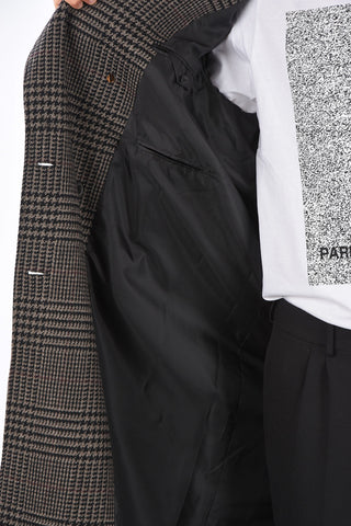 cappotto Chesterfield doppio petto district check