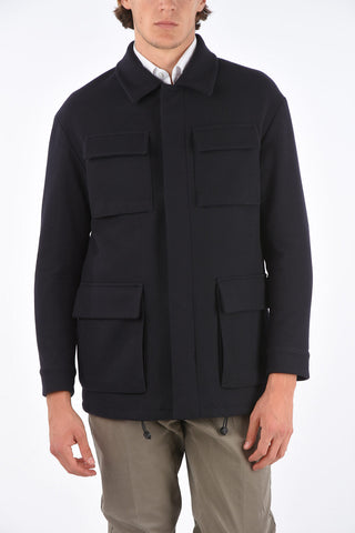 peacoat NOICATTARO con abbottonatura nascosta