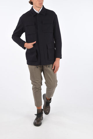 peacoat NOICATTARO con abbottonatura nascosta
