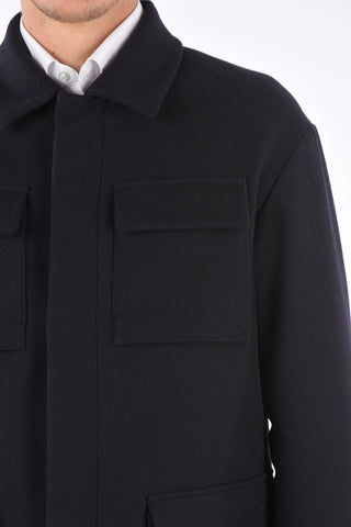 peacoat NOICATTARO con abbottonatura nascosta