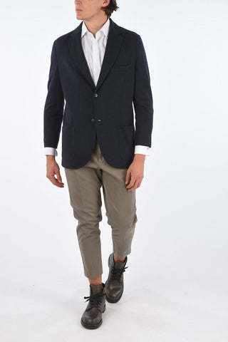blazer in cashmere due spacchi 2 bottoni