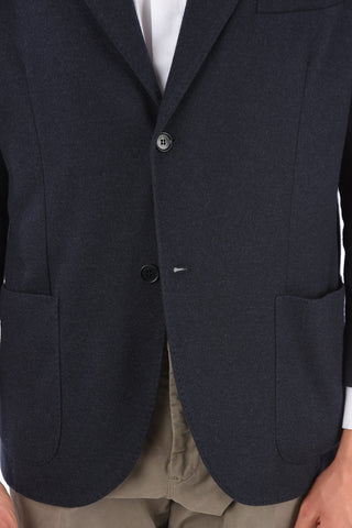 blazer in cashmere due spacchi 2 bottoni