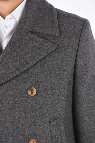 virgin wool peacoat