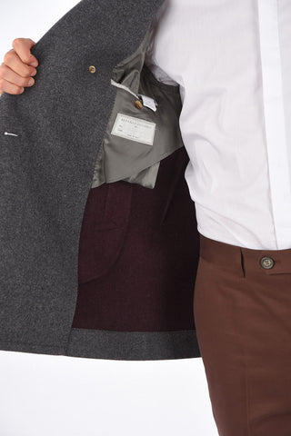virgin wool peacoat