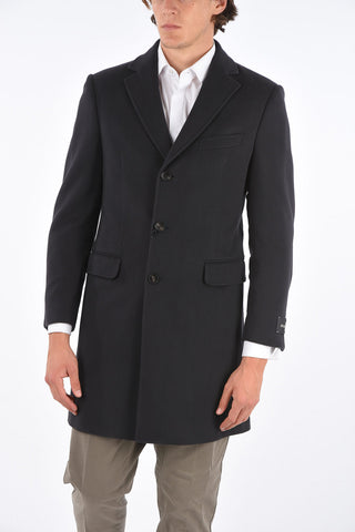 ZZEGNA cappotto chesterfield in lana