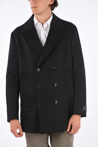 ZZEGNA double breasted Chesterfield coat
