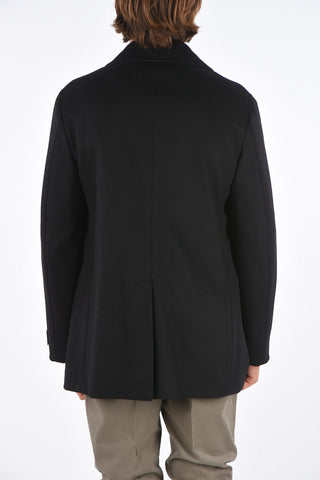 ZZEGNA double breasted Chesterfield coat
