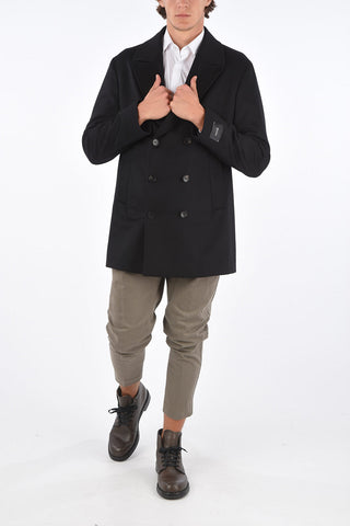 ZZEGNA double breasted Chesterfield coat