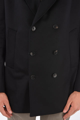 ZZEGNA double breasted Chesterfield coat