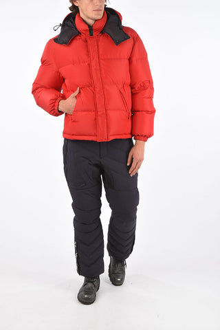 down jacket with removable hood
