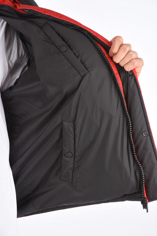 down jacket with removable hood
