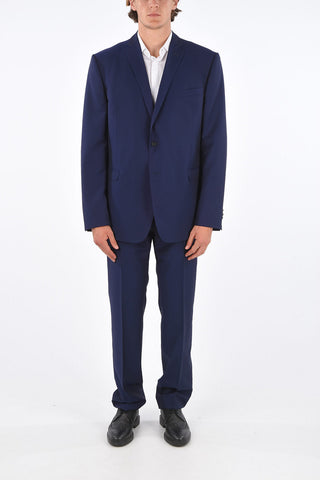 ZZEGNA side vents notch lapel 2-button suit