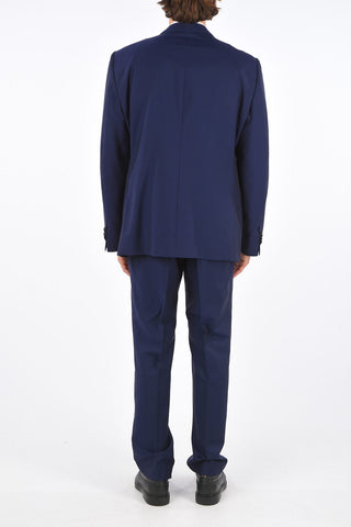 ZZEGNA side vents notch lapel 2-button suit
