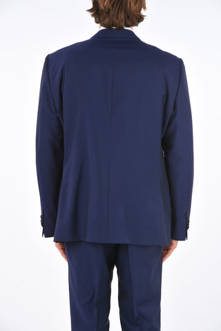 ZZEGNA side vents notch lapel 2-button suit