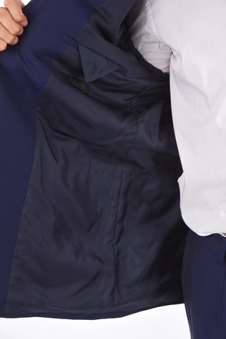 ZZEGNA side vents notch lapel 2-button suit