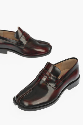 MM22 Mocassini Tabi in Pelle