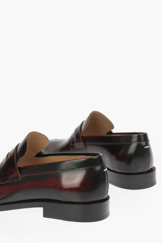 MM22 Mocassini Tabi in Pelle