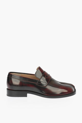 MM22 Mocassini Tabi in Pelle