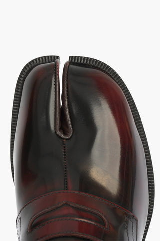 MM22 Mocassini Tabi in Pelle