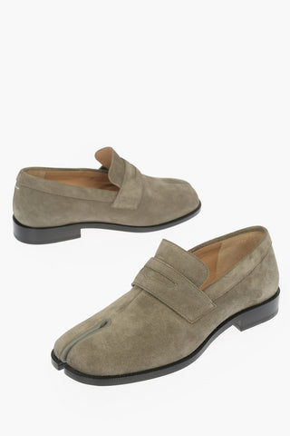 MM22 Leather Tabi Mocassins