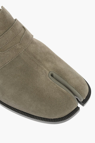 MM22 Leather Tabi Mocassins