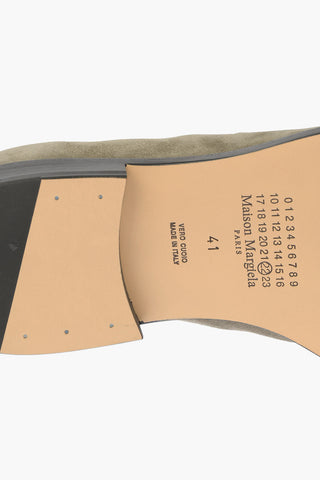 MM22 Leather Tabi Mocassins