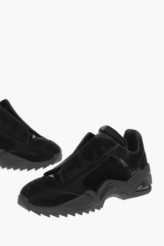 MM22 Faux Leather Low Sneakers