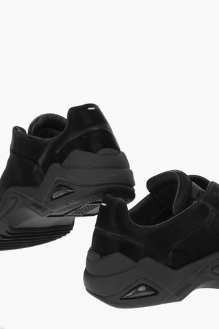 MM22 Faux Leather Low Sneakers