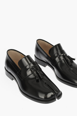 MM22 Leather Tabi Mocassins