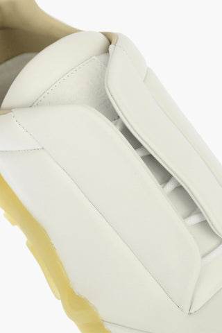 MM22 Leather Sneakers with Hidden Closure