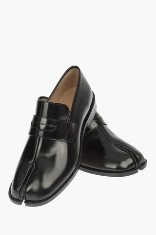 MM22 Leather Tabi Mocassins