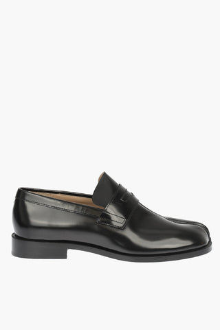 MM22 Leather Tabi Mocassins